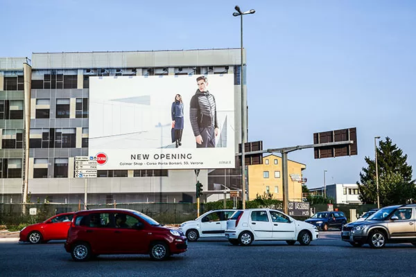 COLMAR Maxi affissione a Verona