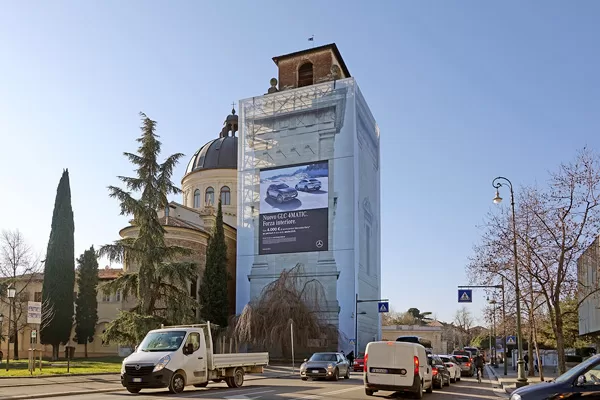 MAXI AFFISSIONE – CAMPANILE DELLA CHIESA DI SAN GIORGIO