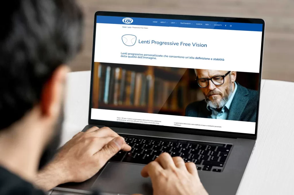 Nuovo sito, nuova visione per Ottica LOV
